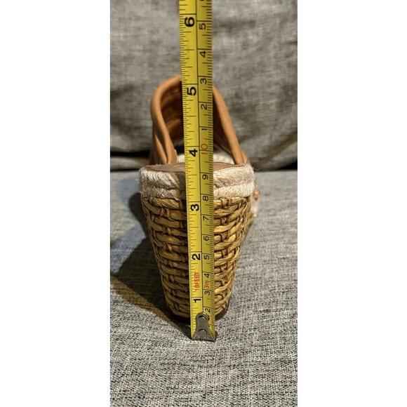 Vince Camuto Molisara Sandals Wedges Heels Light Cognac Womens 8 - Picture 8 of 12